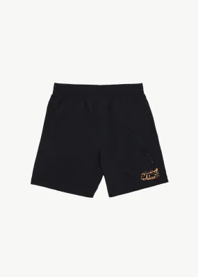 AFENDS Mens Cosmic Life - Swim Short 18 - Black