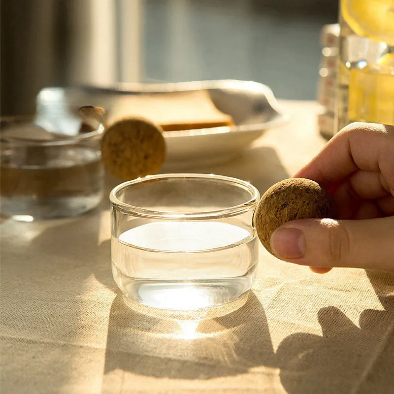 Charming Cork Ball Teapot – Fun and Functional Glass Tea Kettle