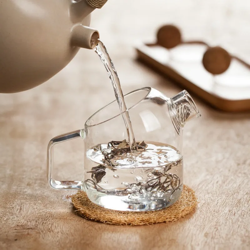 Charming Cork Ball Teapot – Fun and Functional Glass Tea Kettle