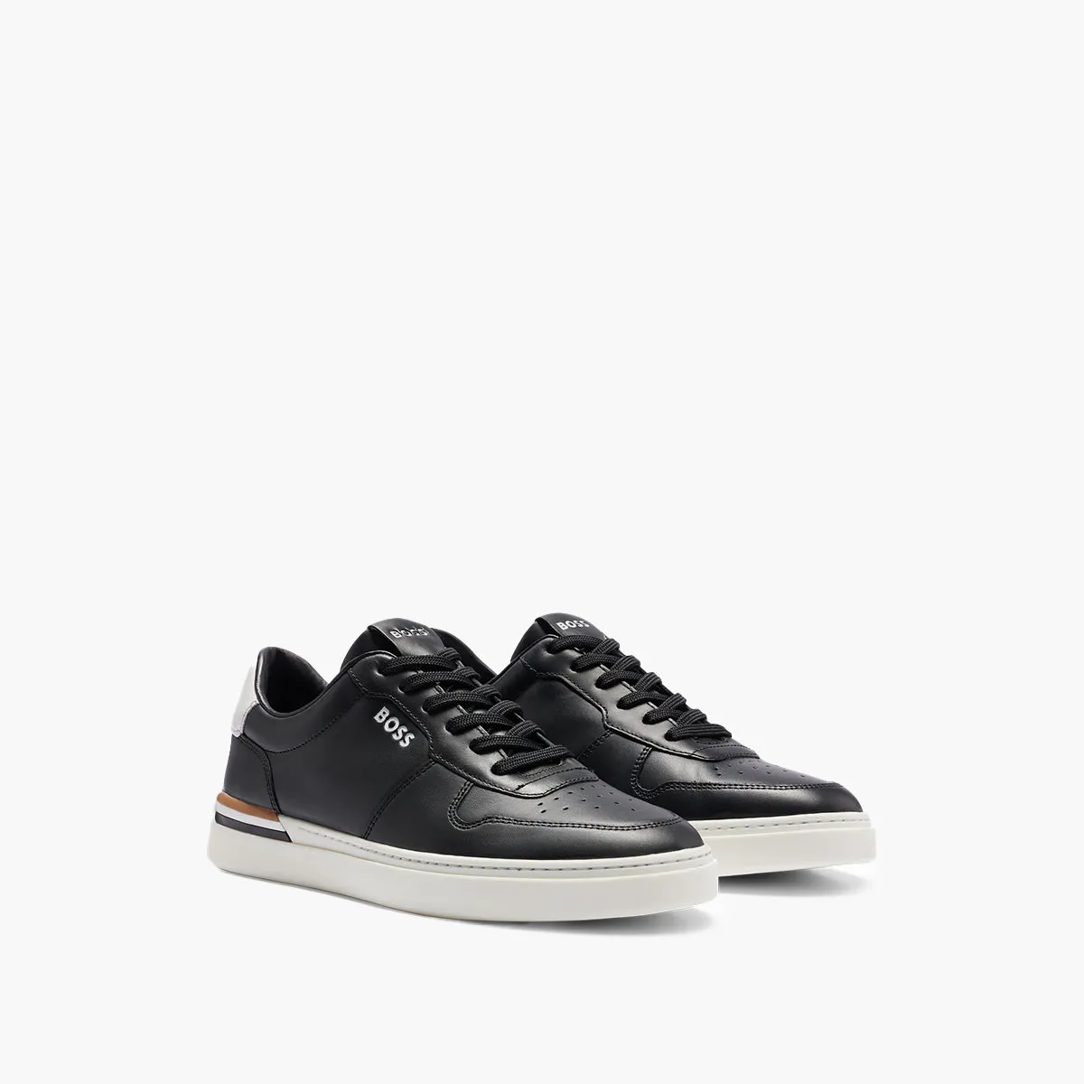 Clint_Tenn Basic Leather Cupsole Sneakers