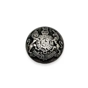 Coat of Arms Button - Art. B192 - Gafforelli Srl