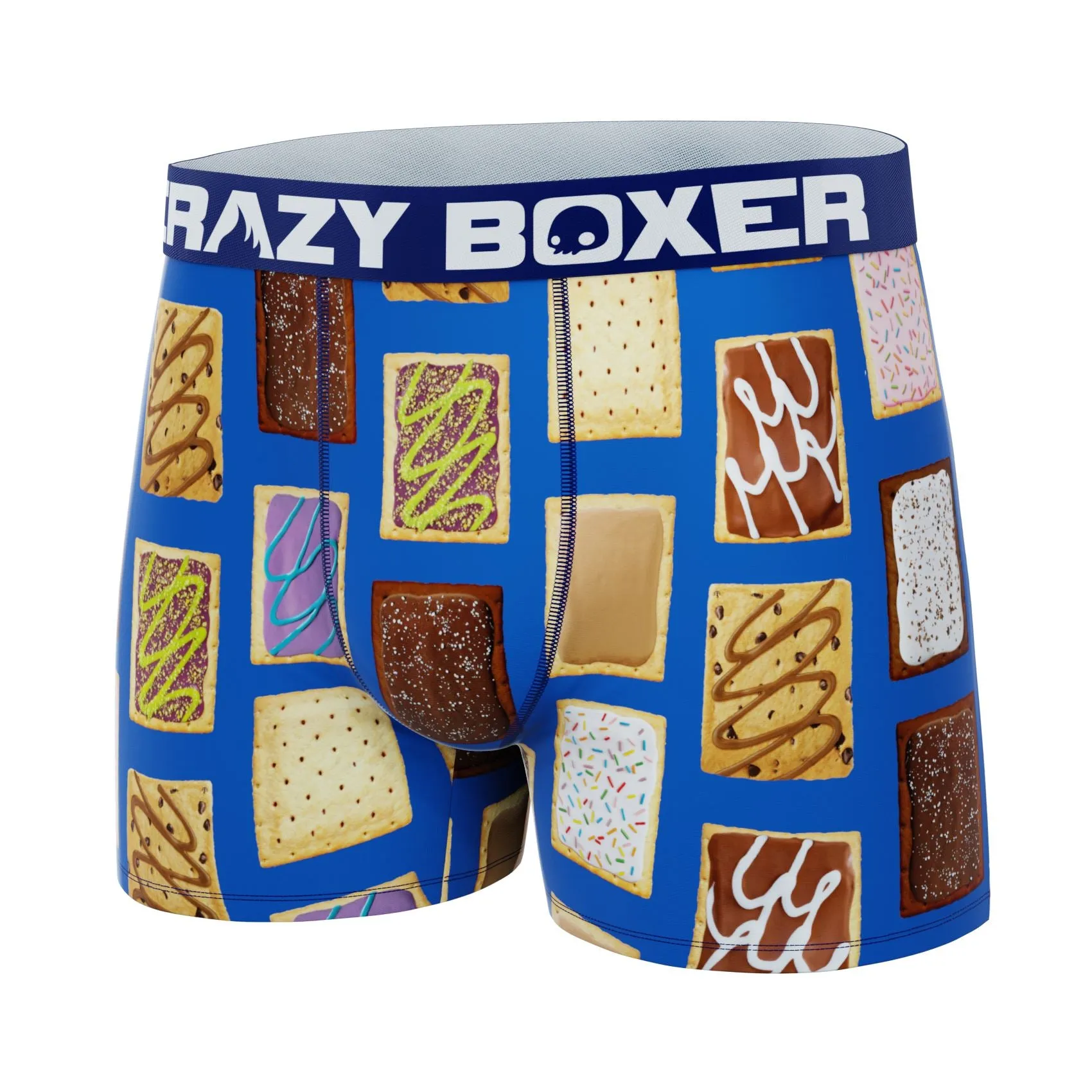 CRAZYBOXER Kellogg's Pop Tarts Men's Boxer Briefs (Creative Packaging)