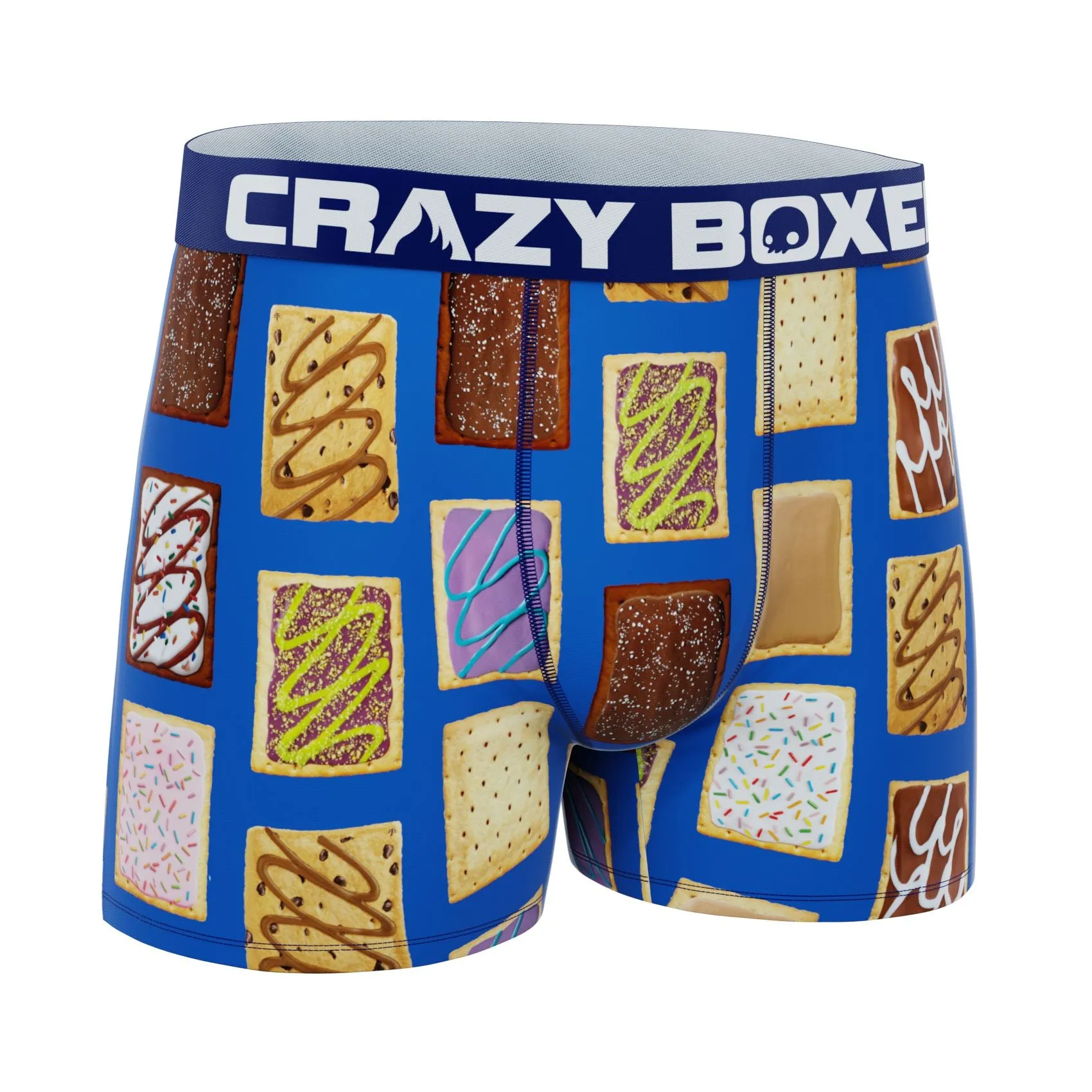 CRAZYBOXER Kellogg's Pop Tarts Men's Boxer Briefs (Creative Packaging)