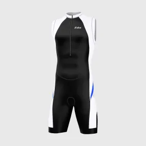 Fdx Zion Blue Men's & Boy's Sleeveless Padded Triathlon Suit