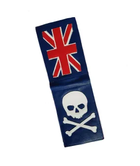 NEW! Union Jack Flag Skull & Bones Scorecard Holder