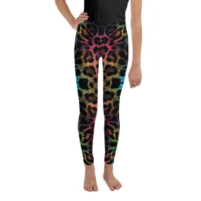 Rainbow Jaguar Youth Leggings