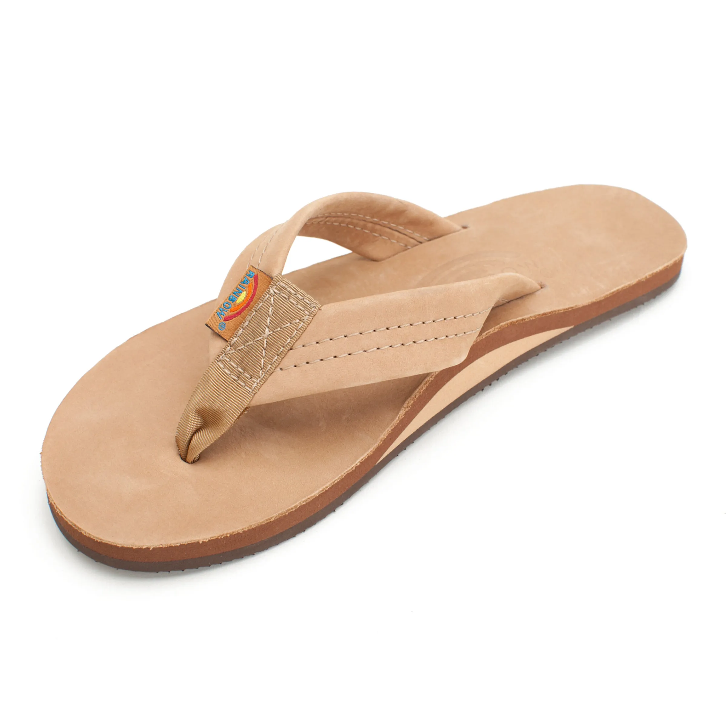 Women's Single Layer Premier Leather with Arch Support 1" Strap